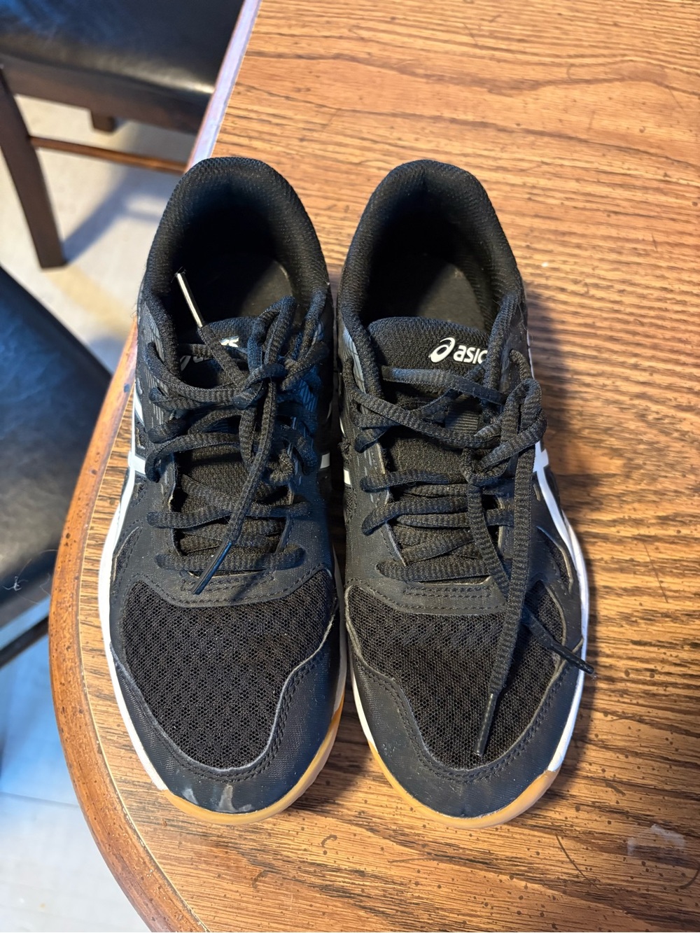 ASICS volleyball Black Athletic Sneakers